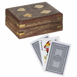 Widdop & Co Harvey Makin Pack Of Playing Cards In Wooden Box