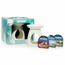 Yankee Candle Holiday Bright Lights Wax Melt Warmer Gift Set